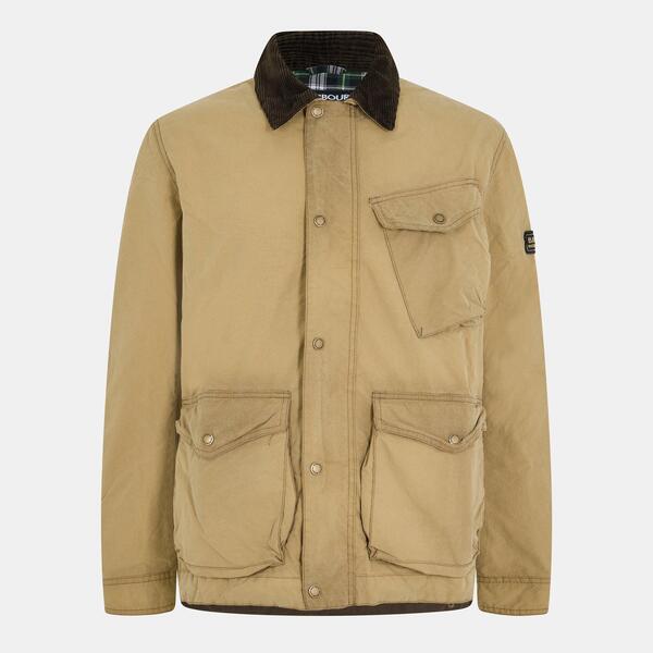 バブアー メンズ アウター 上衣・上衣 Barbour Men\u0027s B.Intl Drifter Waxed Jacket Sand 沙子