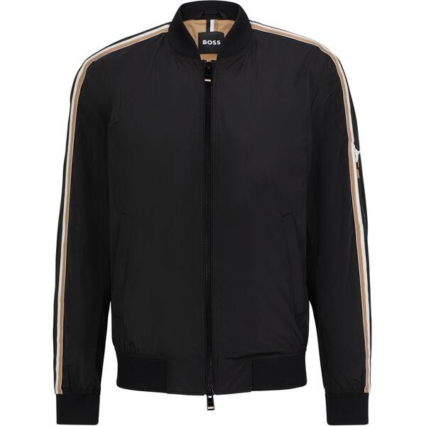 ボス メンズ アウター ジャケット・ブルゾン Boss Men's Coltrane Hybrid Jacket Black ブラック