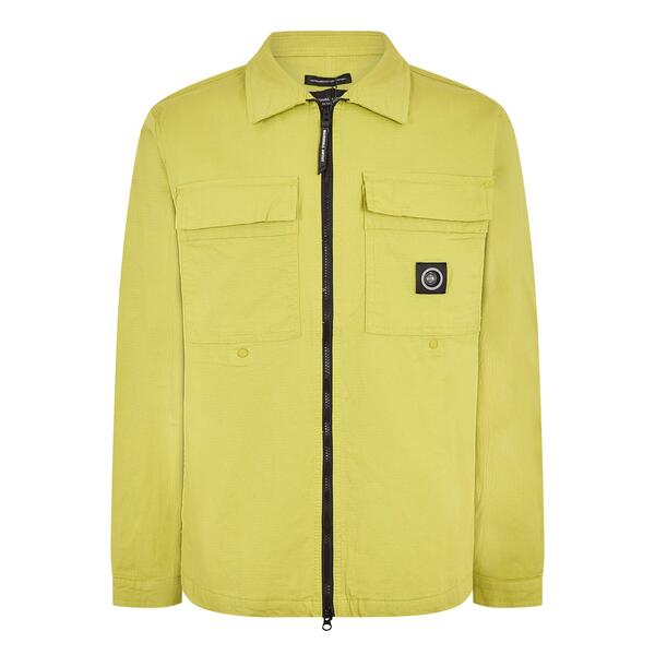 マーシャルアーティスト メンズ トップス シャツ Marshall Artist Men's Plaid Overshirt Winter Lime ライム