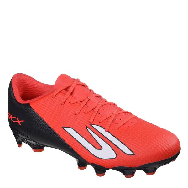 スケッチャーズ メンズ シューズ ブーツ・レインブーツ SkechersKX.2 Academy Adults Firm Ground Football Boots Red/Black ブラック|ReVida 店