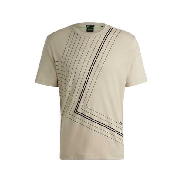 フューゴ メンズ トップス Tシャツ Hugo Tee 7 T-Shirt Beige ベージュ 12,936円