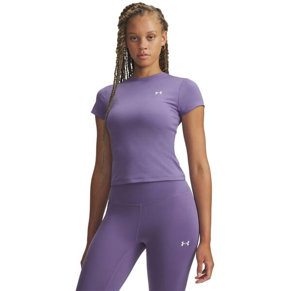アンダーアーマー レディース トップス プルオーバー Under Armour UA Motion Tee Ld62 Purple/White 白いこと