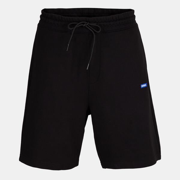 フューゴ メンズ ボトムス カジュアルパンツ ショートパンツ フリース Hugo Men's Nasensio Fleece Jogger Shorts Black ブラック|ReVida 店