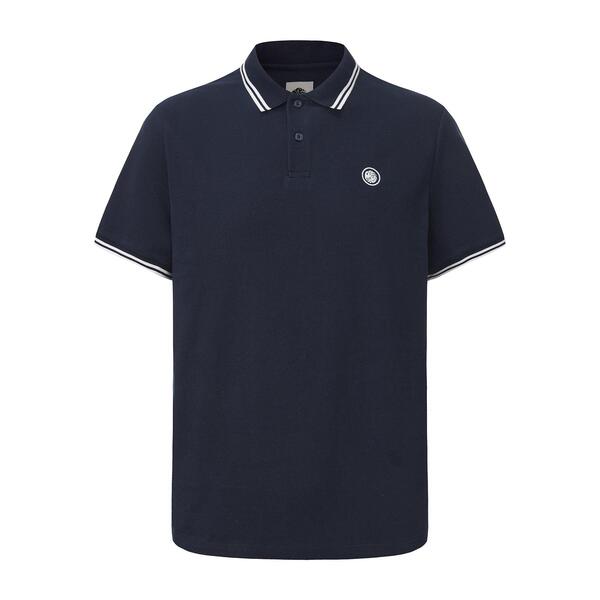 プレティグリーン メンズ トップス ポロシャツ Pretty Green Tipped Polo Mens Navy ネイビー