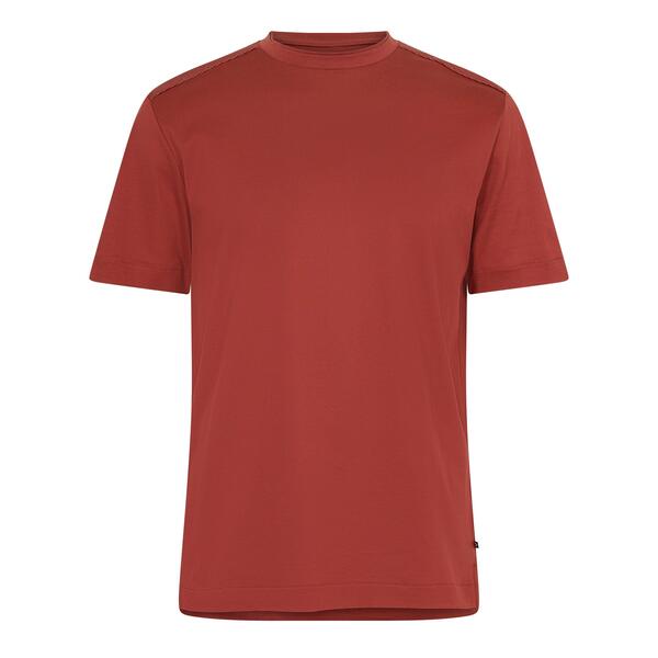 ボス メンズ トップス Tシャツ Boss Men's P Tiburt Short Sleeve T-Shirt Open Brown ブラウン｜ReVida 店