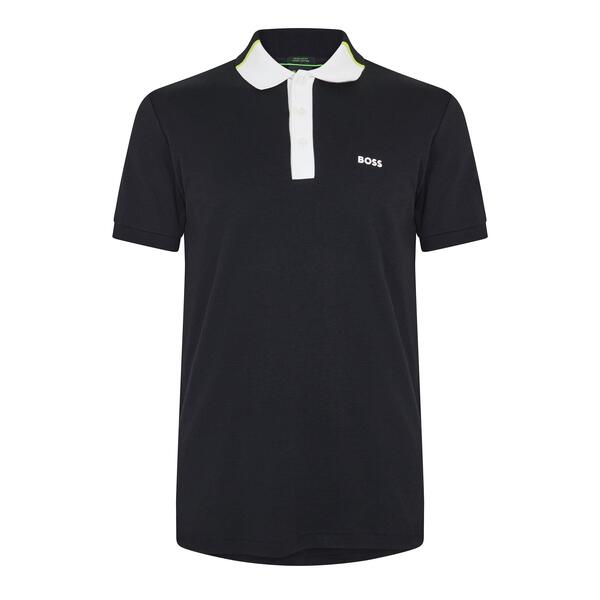 ボス メンズ トップス ポロシャツ Boss Men's Paddy 3 Short Sleeve Polo Shirt Black ブラック|ReVida 店