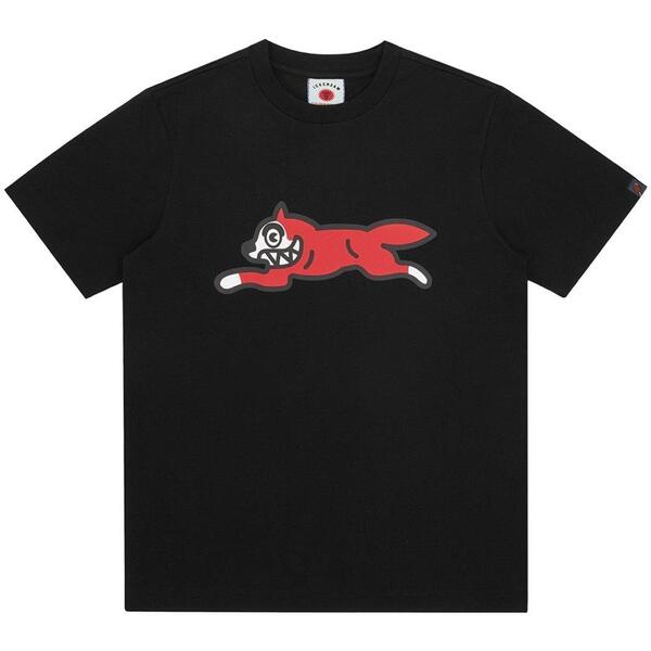 アイスクリーム メンズ トップス Tシャツ ICECREAM IC Run Dog Tee Sn00 Black ブラック|ReVida 店