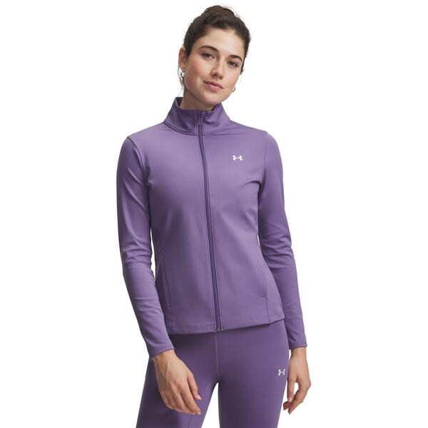 アンダーアーマー レディース アウター ジャケット・ブルゾン Under Armour Women's Moisture-Wicking Weatheresistant Performance Training Jacket Purple/White ホワイト