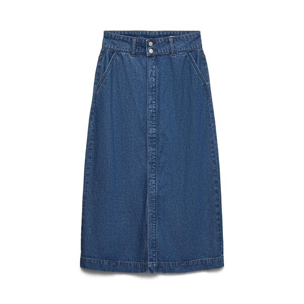 ヴェロモーダ レディース ボトムスカート デニム Vero Moda VM Denim Skirt Ld63 Medium Blue ブルー