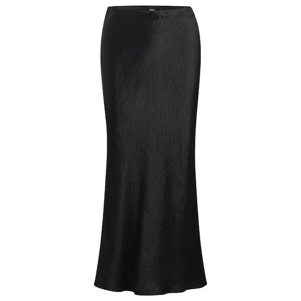 ボス レディース ボトムスカート ジャージー Boss Women's Vesatie Jersey Skirt Black ブラック｜ReVida 店