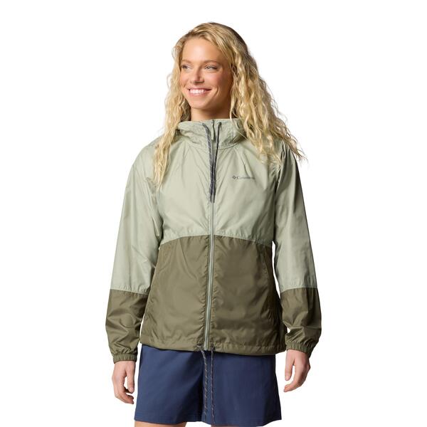 コロンビア レディース アウター ジャケット・ブルゾン Columbia Women Flash Forward Water-Resistant Wind-Resistant Softshell Jacket Green グリーン