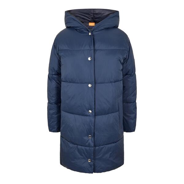 ボス レディース アウター ジャケット・ブルゾン Boss Women's Polly Short Puffer Jacket Dark Blue ブルー