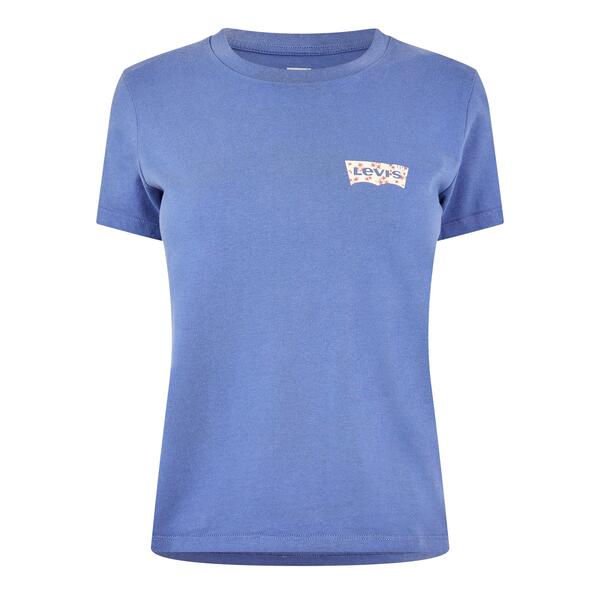 リーバイス レディース トップス Tシャツ Levis Women's Perfect-Shirt Coastal Fjord