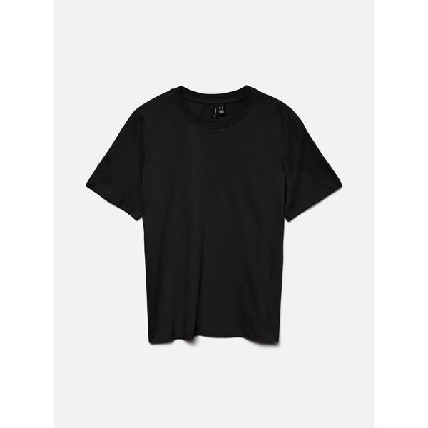 ヴェロモーダ レディース トップス Tシャツ Vero Moda VM Paulina SS Tee Ld62 Black ブラック