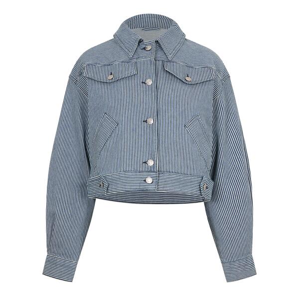 フューゴ レディース アウター ジャケット・ブルゾン デニム Hugo Women's Analla Denim Jacket Miscellaneous デニム