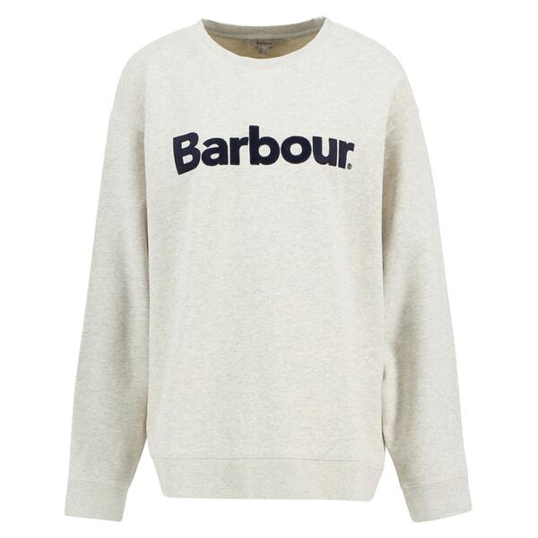 バブアー レディース アウター パーカー・スウェット シャツ Barbour Womens Hartland Sweatshirt Cloud Marl マール|ReVida 店