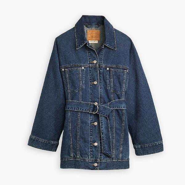 リーバイス レディース アウター ジャケット・ブルゾン デニム Levis Women's Bltd Trucker Denim Jacket Shes Nice No Dp デニム