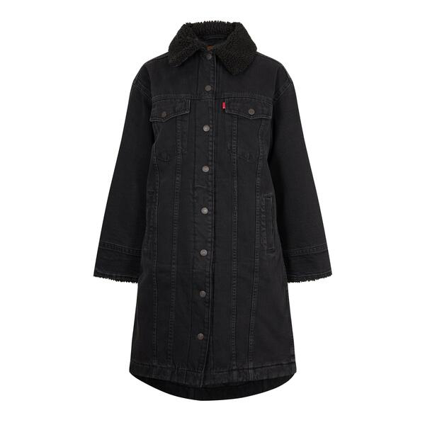 リーバイス レディース アウター ジャケット・ブルゾン デニム Levis Women Padded Trucker Denim Jacket Come Back Trckr デニム