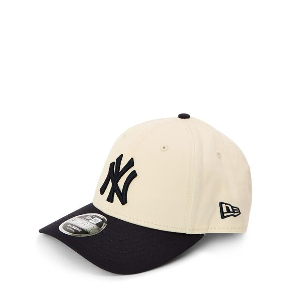 ニューエラ メンズ アクセサリー 帽子 キャップ New Era 9FORTY Adjustable Cap NY Beige / Navy ネイビー
