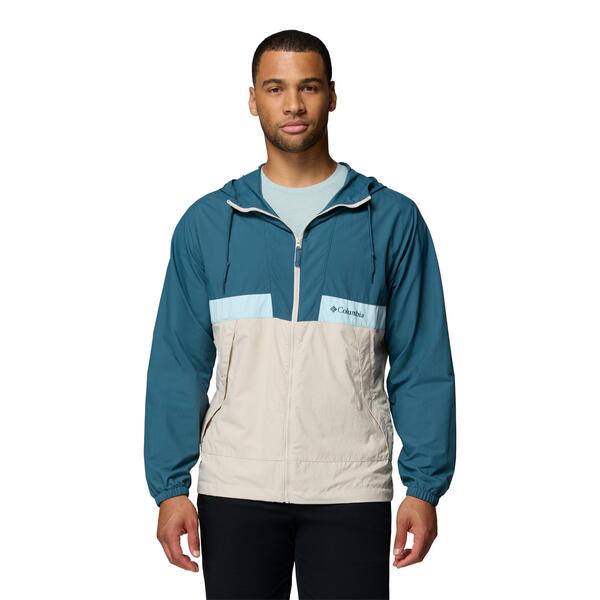 コロンビア メンズ アウター ジャケット・ブルゾン Columbia Men'spire Valley Water-Repellent UPF 50 Softshell Jacket Blue ブルー