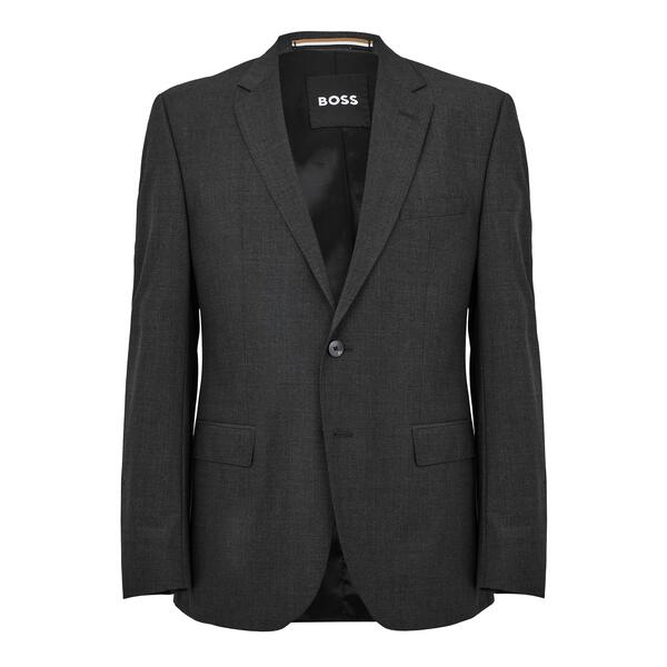 元締め メンズ アウター 上衣・上衣 Boss Men\u0027s H-Jasper Luxury Suit Jacket Dark Grey 薄墨色