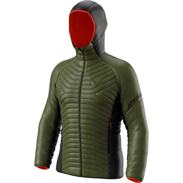 ダイナフィット メンズ アウター ジャケット・ブルゾン Dynafit Menpeed Insulated Hooded Puffer Jacket Winter Moss