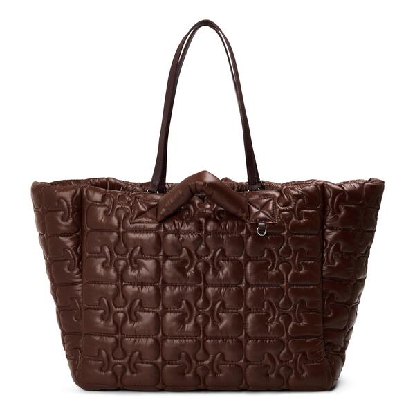 ガニー レディース バッグ キルティング Ganni Quilted Tote Ld61 Chicory Coffee コーヒー