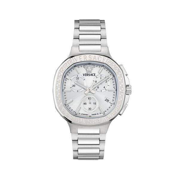 ヴェルサーチ レディース アクセサリー 腕時計 Versace Sq Watch 99 Silver シルバー