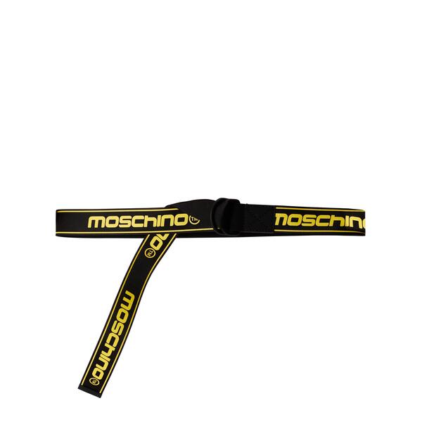 モスキーノ メンズ アクセサリー ベルト Moschino Lthr Belt Sn99 Black ブラック