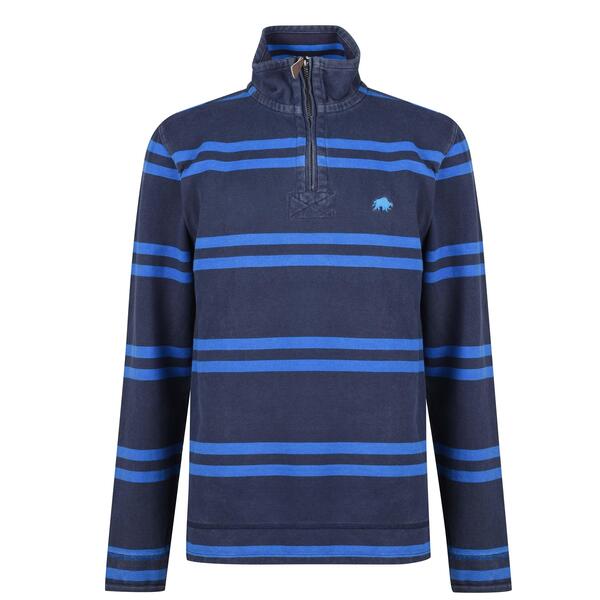 ライジングブル メンズ トップス ポロシャツ 半袖 Raging Bull Men's Double Stripe Short-Sleeve Polo Shirt Blue ブルー