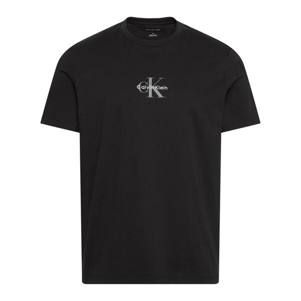 カルバンクライン メンズ トップス Tシャツ ロゴ グラフィック Calvin Klein Jeans Men's Mlogo Graphic T-Shirt Black ブラック