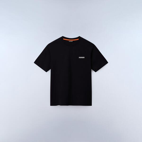 ナパピリ メンズ トップス Tシャツ Napapijri Napa Small Box T-shirt Mens Black Beauty ブラック｜ReVida 店