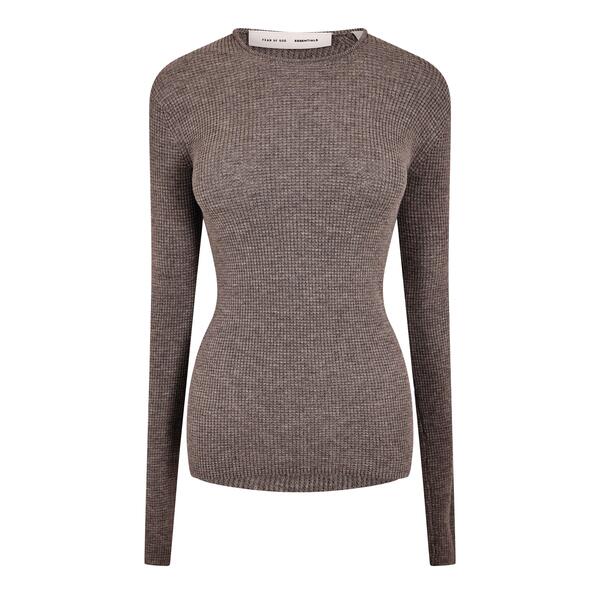 フィアオブゴッド レディース トップス Tシャツ Fear Of God Essentials Women's Long Sleeve T-Shirt Homestead