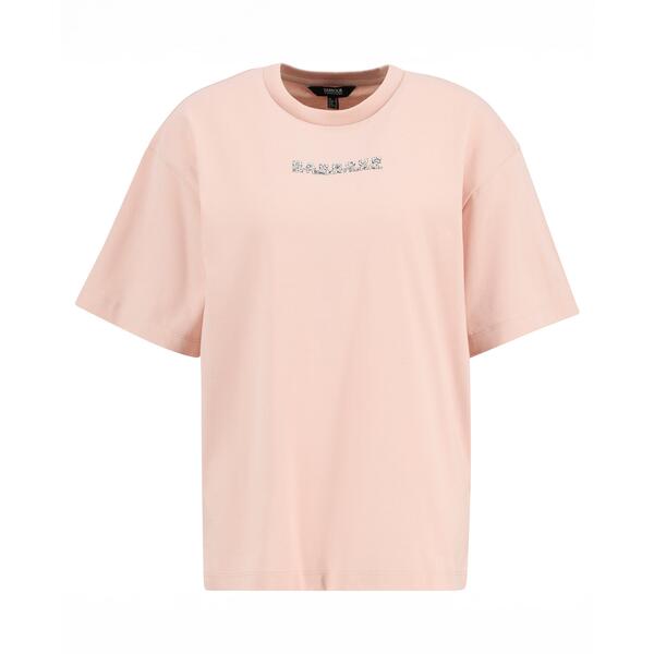バブアー レディース トップス プルオーバー Barbour International Womensantana T-Shirt Desert Pink サクラ色