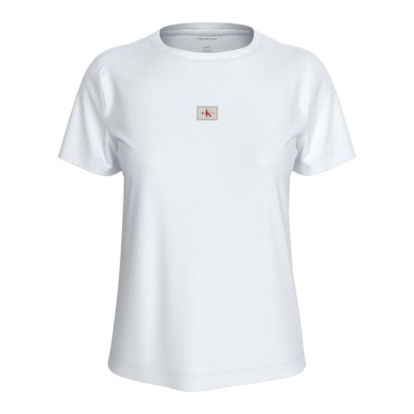 カルバンクライン レディース トップス ティーシャツ Calvin Klein Jeans CKJ WL Class Fitee Ld63 Bright White 白いこと レディースファッション-トップス
