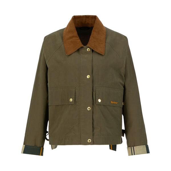 バブアー レディース アウター ジャケット・ブルゾン Barbour B.Li Medland SP Jkt Ld63 Ivy/Ancient