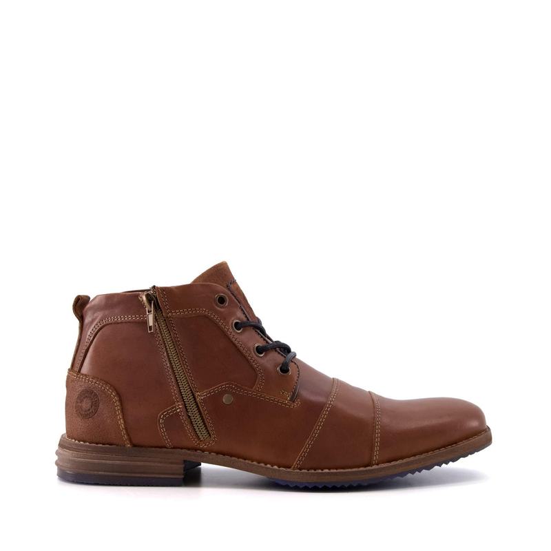 デューンロンドン メンズ シューズ ブーツ・レインブーツ キャップ ブーツ Dune London Dune Captain Boot Tan 511 タン