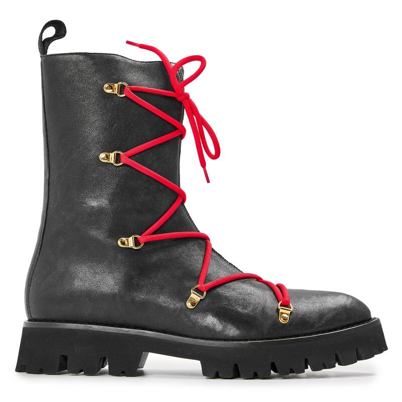モスキーノ メンズ シューズ ブーツ・レインブーツ Moschino Pntd Toe Bt 錫99 Black 黒いこと