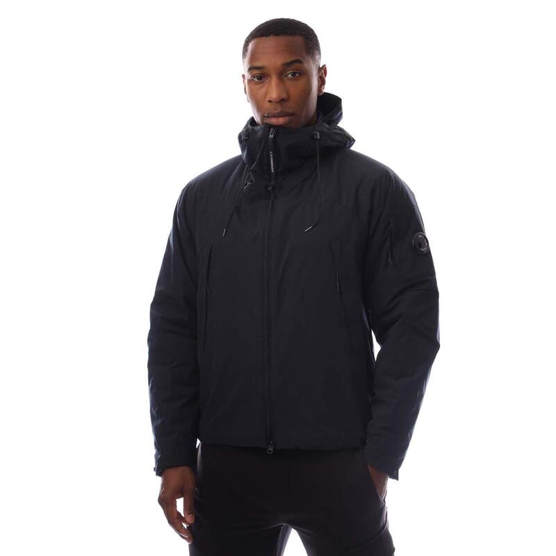 シーピーカンパニー メンズ アウター ジャケット・ブルゾン CP Company Pro-Tek Hooded Padded Jacket Navy ネイビー|ReVida 店