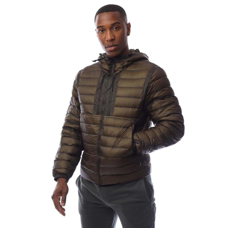 シーピーカンパニー メンズ アウター ジャケット・ブルゾン ダウン CP Company D.D. Shell Goggle Down Jacket Green グリーン|ReVida 店