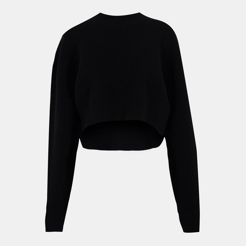 トム・フォード レディース アウター ニット・セーター クルーネック Tom Ford Women's Tailored Fit Crew Neck Jumper Black ブラック|ReVida 店