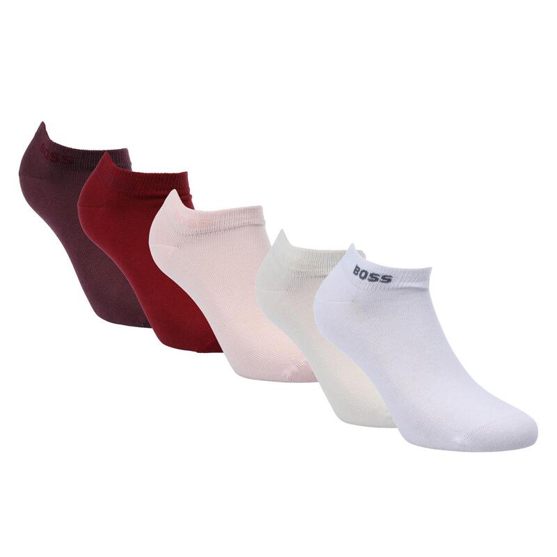 ボス レディース アンダーウェア 靴下 アンクル ロゴ Boss 5 Pack of Ankle Socks with Logo Details Multi Colour マルチカラー