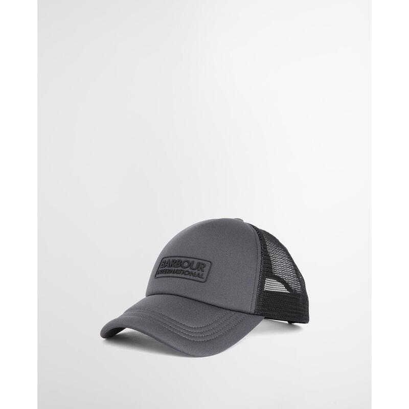 バブアー メンズ アクセサリー 帽子 キャップ Barbour International Heli Trucker Cap Asphalt SMU