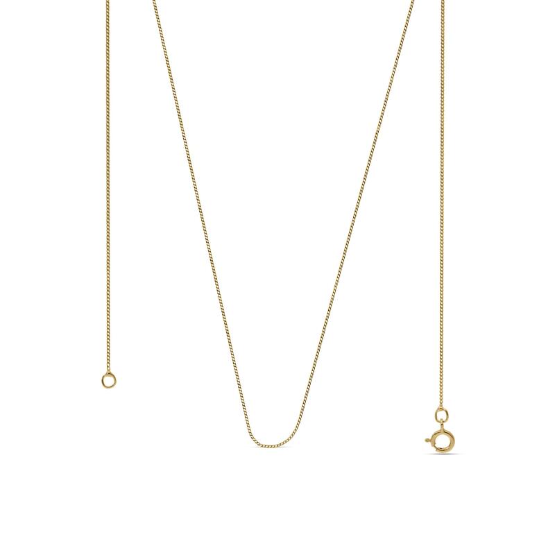 ビー ユー メンズ アクセサリー ネックレス・チョーカー・ペンダントトップ レース Be You 9ct Gold Curb 20 Chainecklace Gold ゴールド