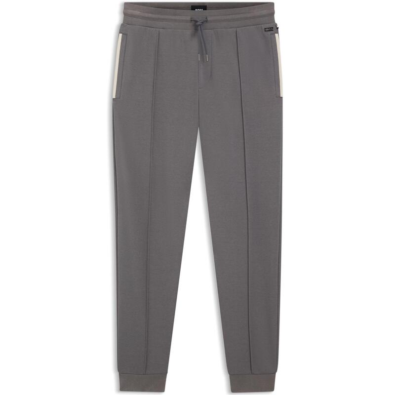元締め メンズ ボトムス 心地好いズボン下 Boss Mens BOSS Bodywear Sense Jogger Pants Dark Grey 025 薄墨色