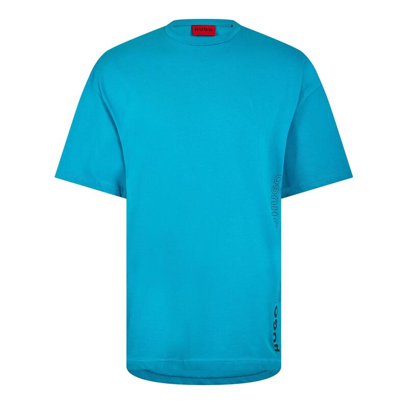 フューゴ メンズ トップス Tシャツ Hugo Tiki Tee Sn63 Green 313 グリーン|ReVida 店