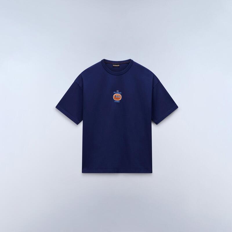 ナパピリ メンズ トップス Tシャツ Napapijri Napa Krous Tee Mens Naval Acade