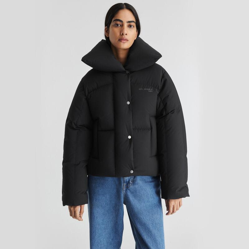 アクセルアリガト レディース アウター ジャケット・ブルゾン Axel Arigato Women's Mist Short Puffer Jacket Black ブラック
