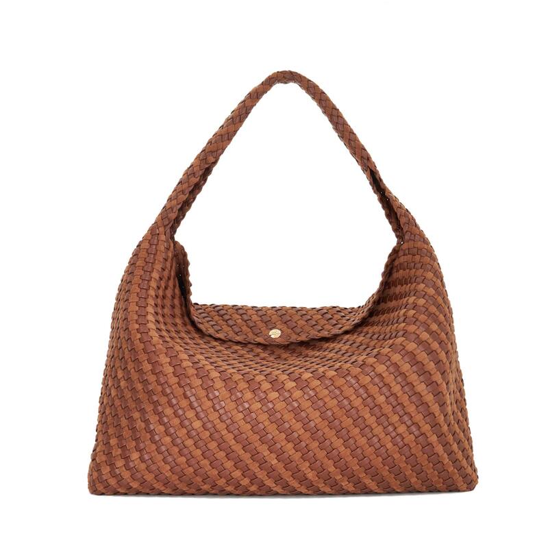デューンロンドン レディース バッグ Dune London Women's Delegating XL Shoulder Bag Brown ブラウン｜ReVida 店