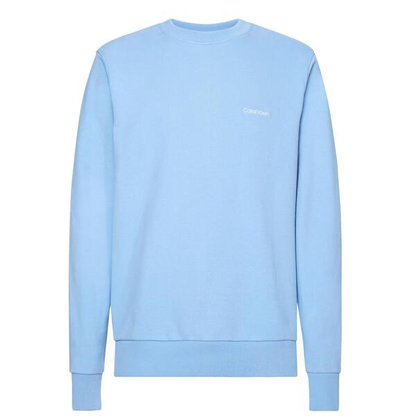 カルバンクライン メンズ アウター パーカー・スウェット プルオーバー ロゴタイプ Calvin Klein Calvin Klein Logo Sweatshirt Light Blue 青色